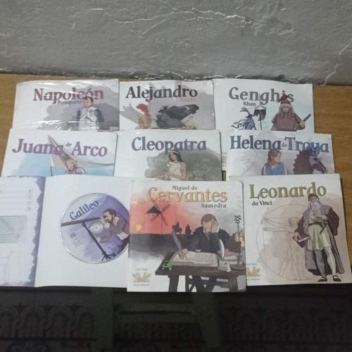 9 libros ilustrados y en Cd