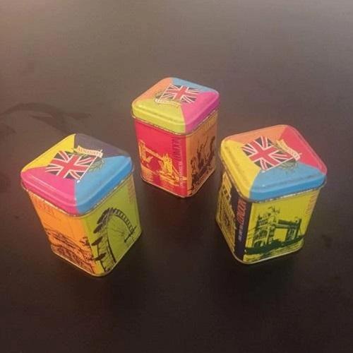 Especieros cajitas en metal
