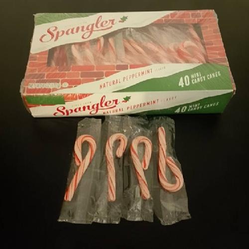 Caramelos bastones navidad