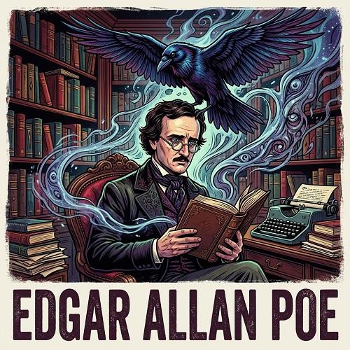 Edgar Allan Poe, Colección de libros